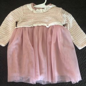 Pink / White Nicole Miller Dress w/Head Band